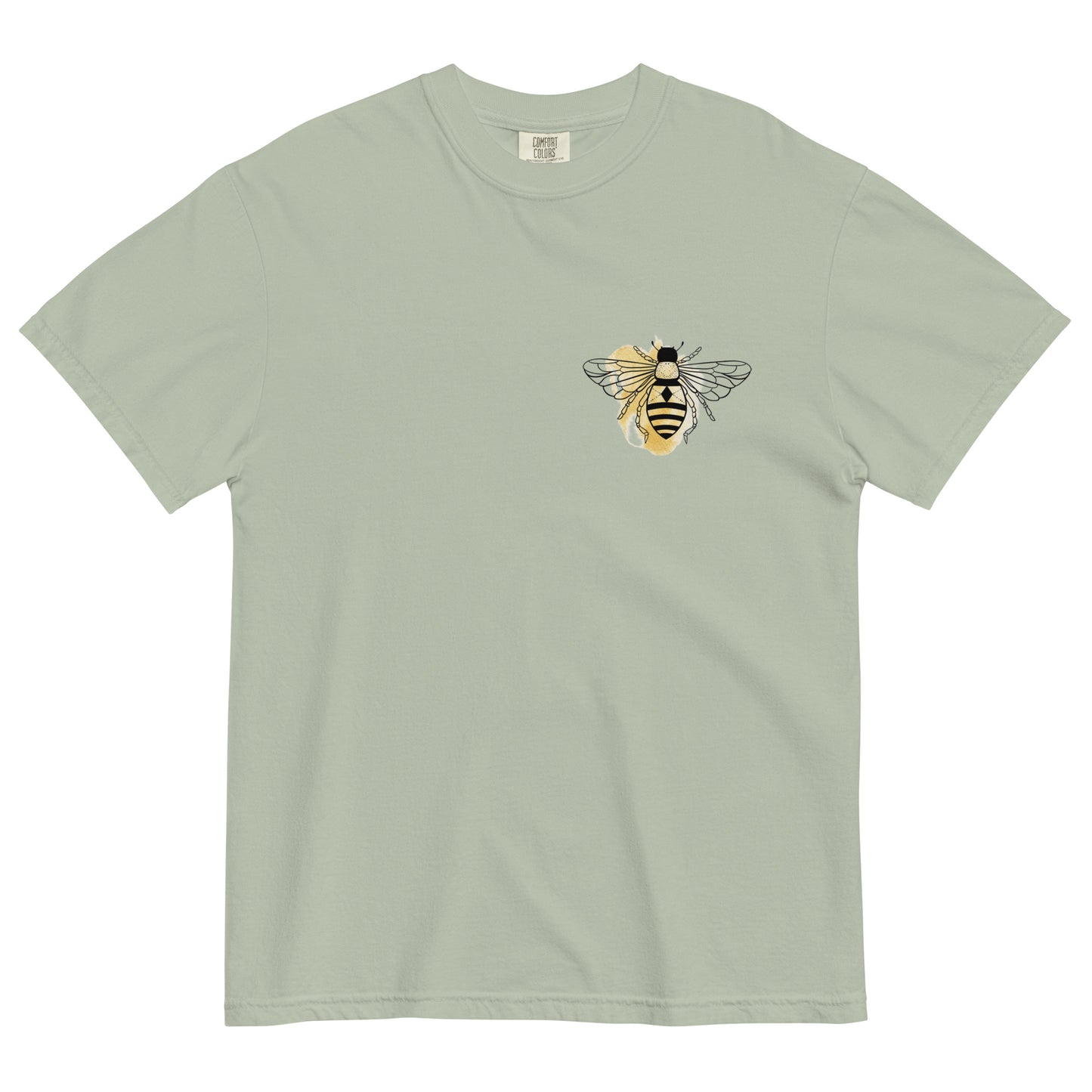 Golden Honey Bee-Unisex garment-dyed heavyweight t-shirt