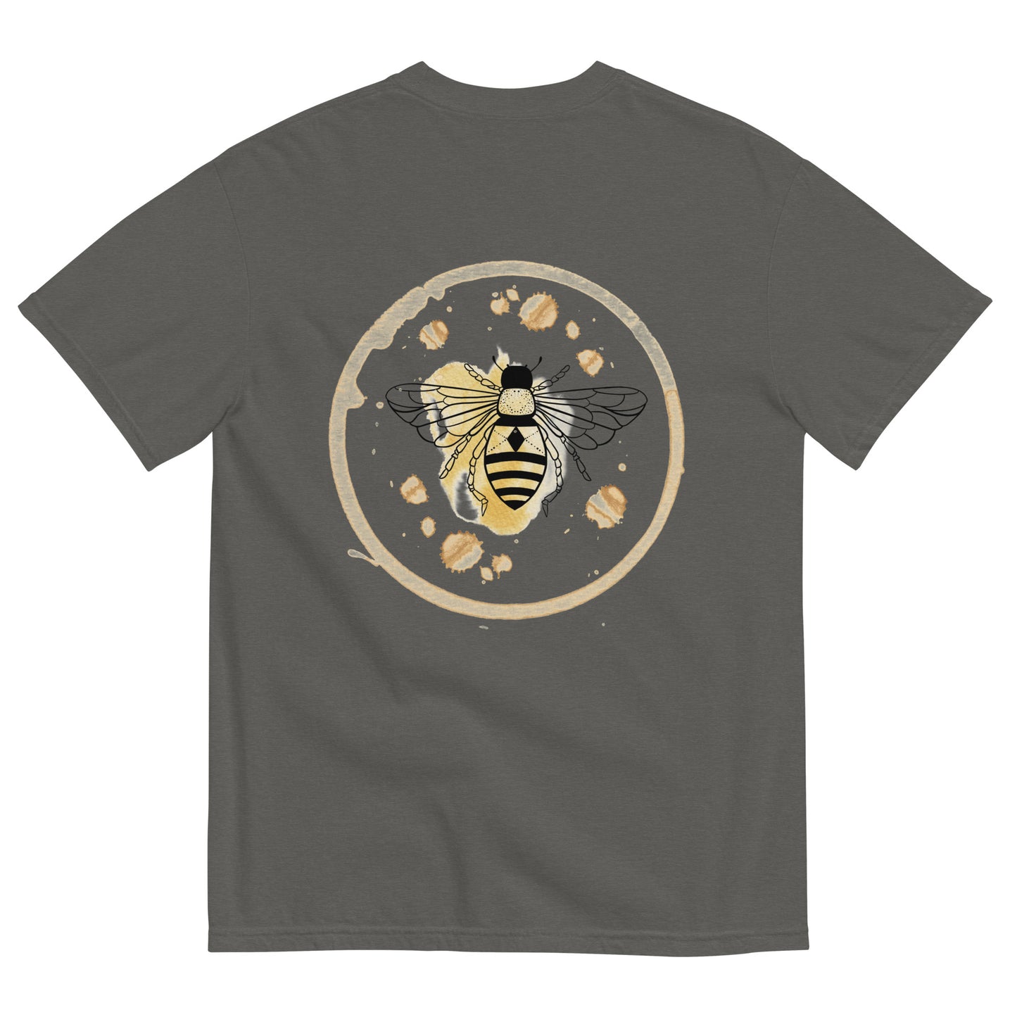 Golden Honey Bee-Unisex garment-dyed heavyweight t-shirt