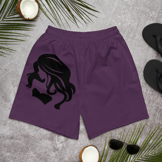 Deep Purple Dream-Men's Recycled Athletic Shorts