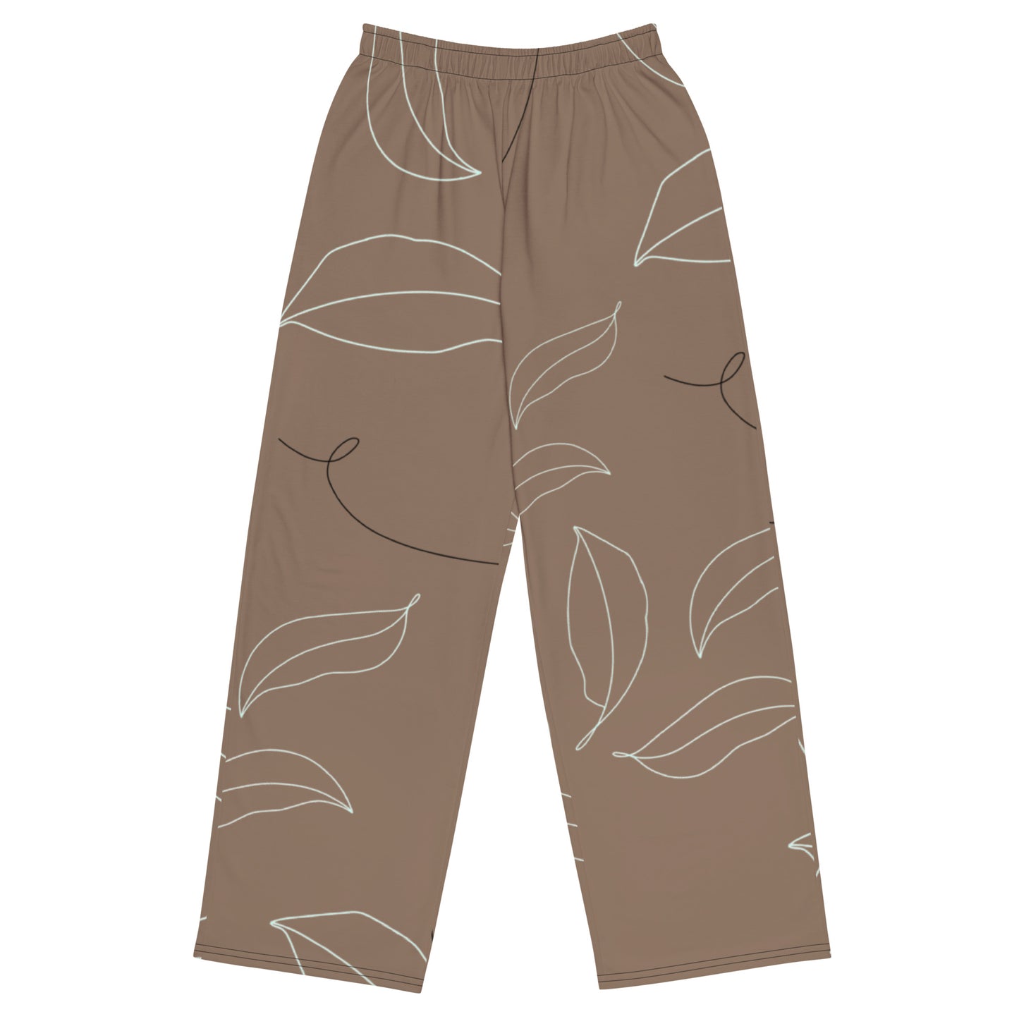 Falling Leaves-Unisex Wide-leg Pants