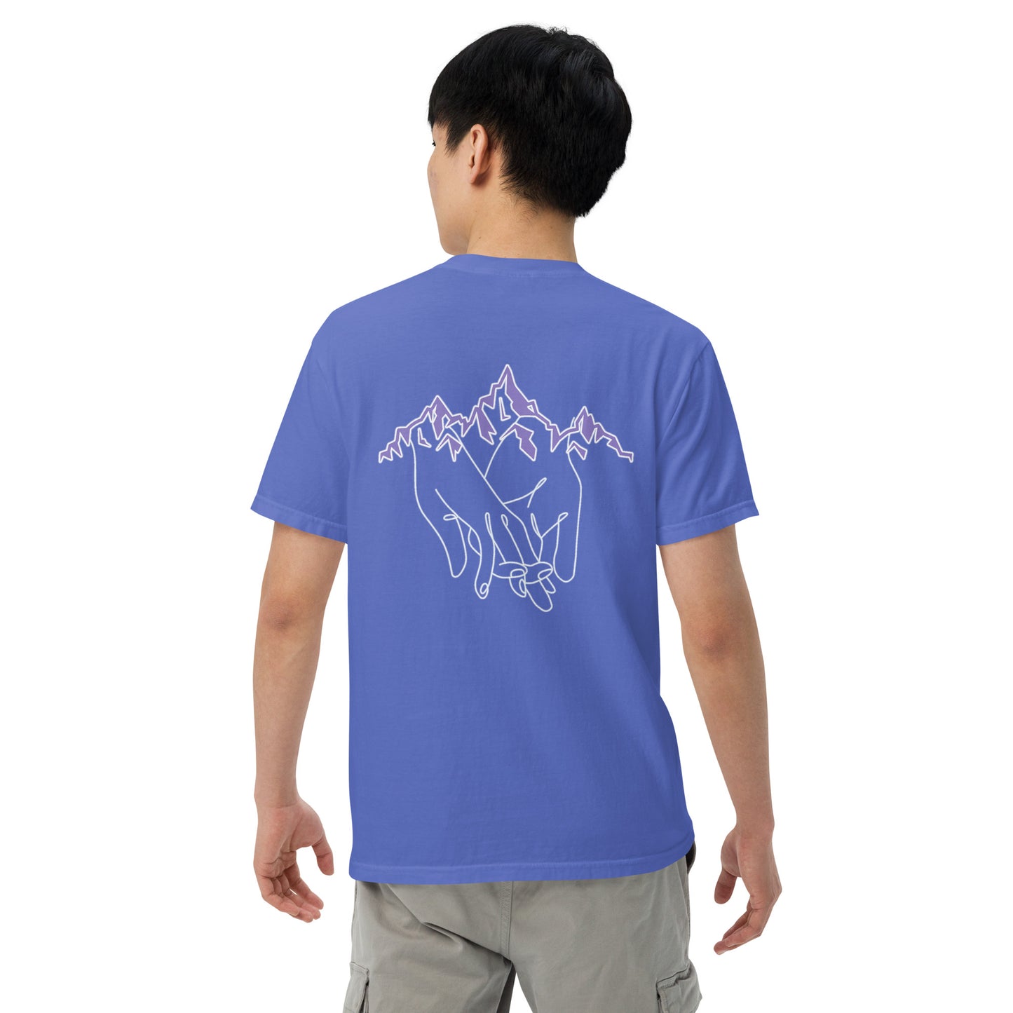 Mountain Hands-Unisex Heavyweight T-shirt