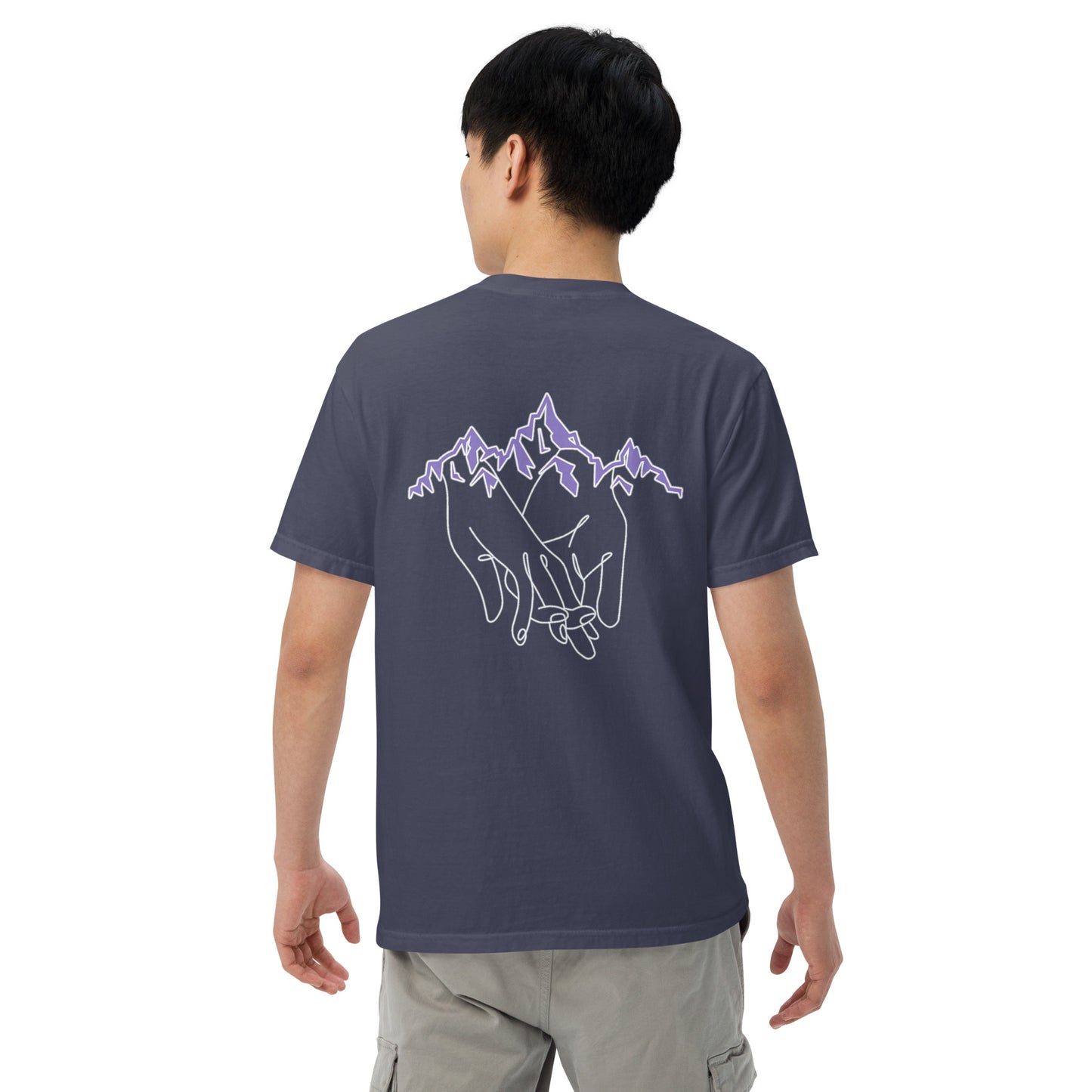Mountain Hands-Unisex Heavyweight T-shirt