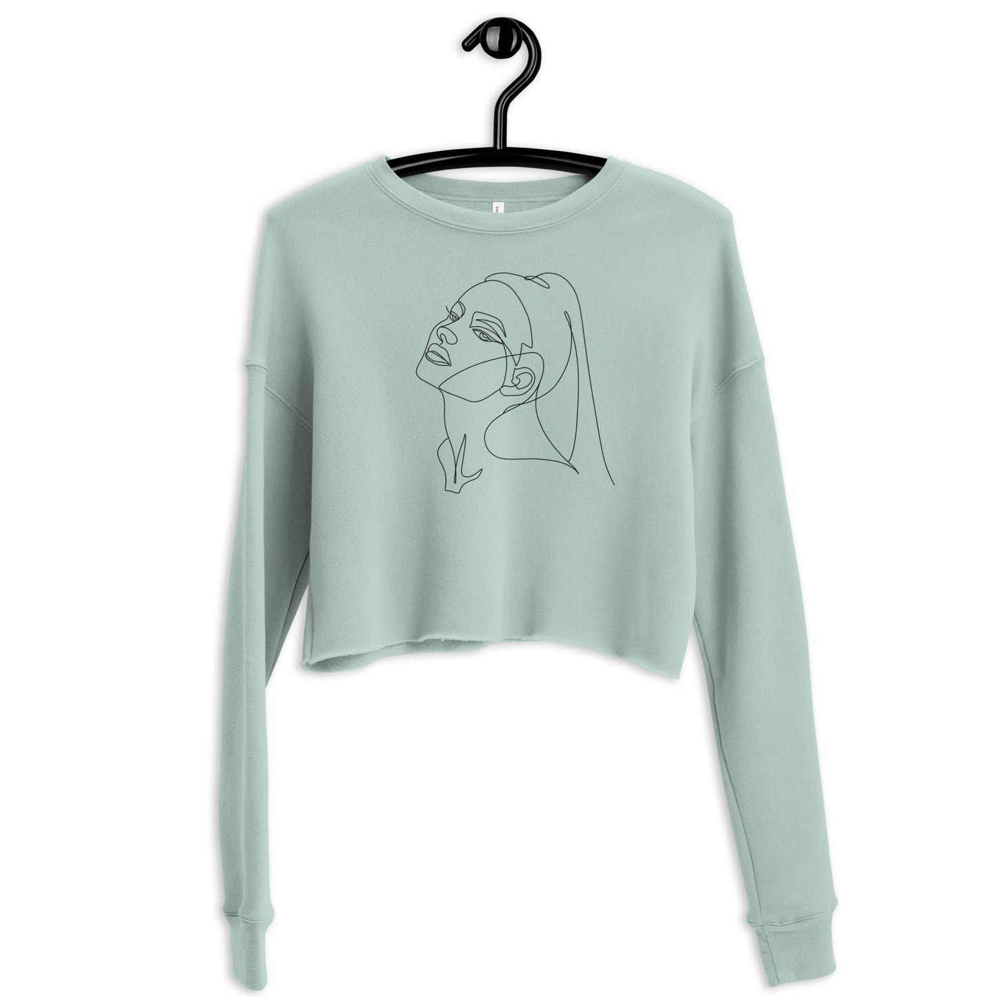 That Girl-Crop Sweatshirt