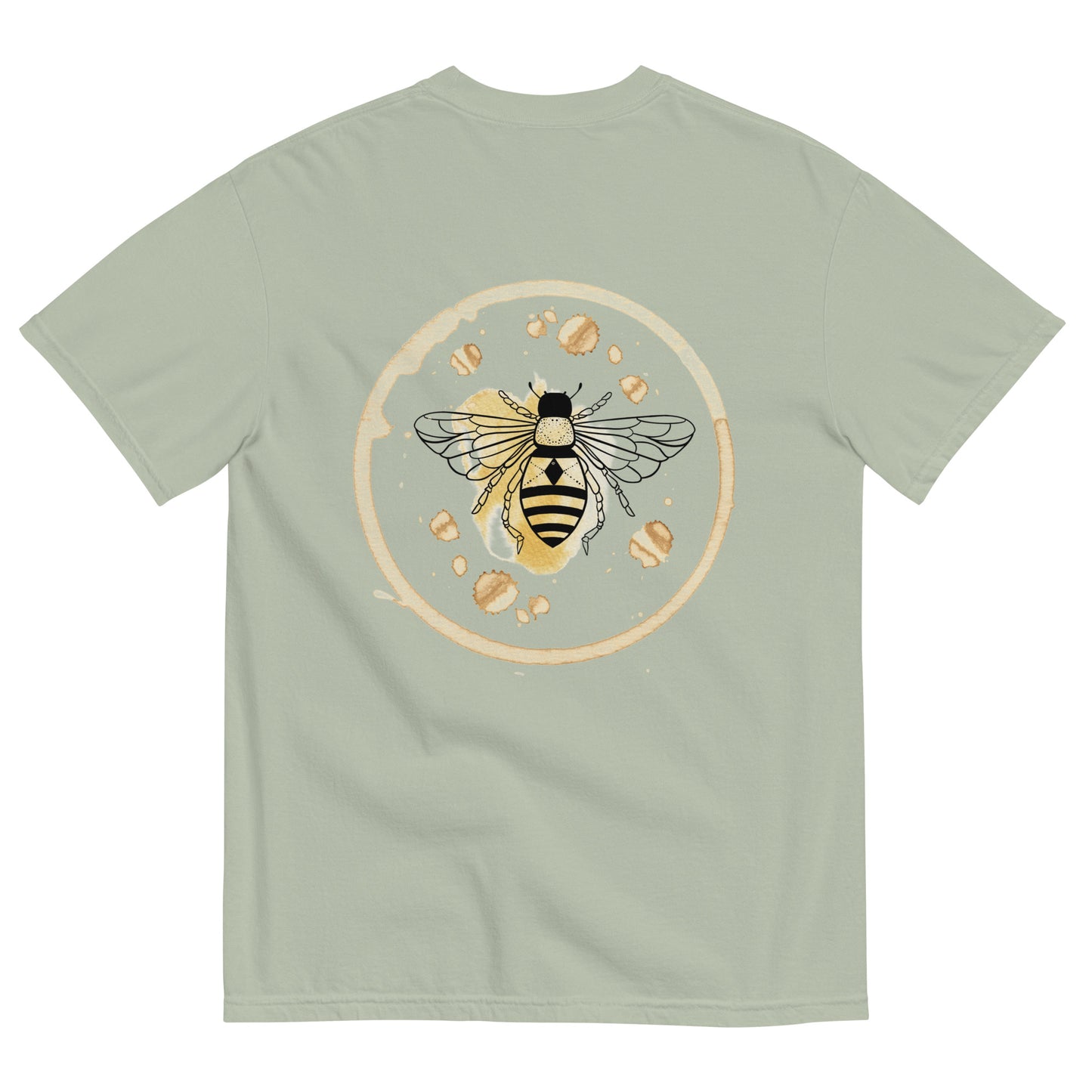 Golden Honey Bee-Unisex garment-dyed heavyweight t-shirt