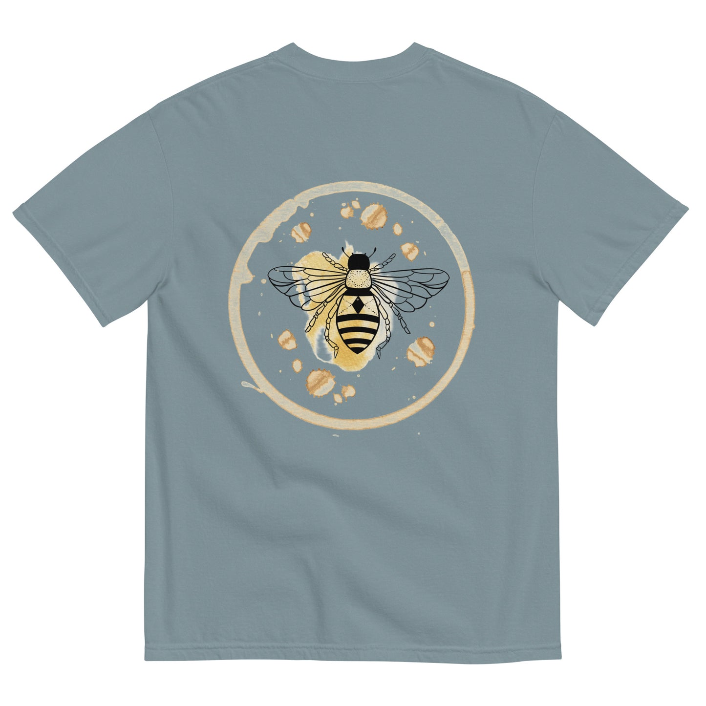 Golden Honey Bee-Unisex garment-dyed heavyweight t-shirt