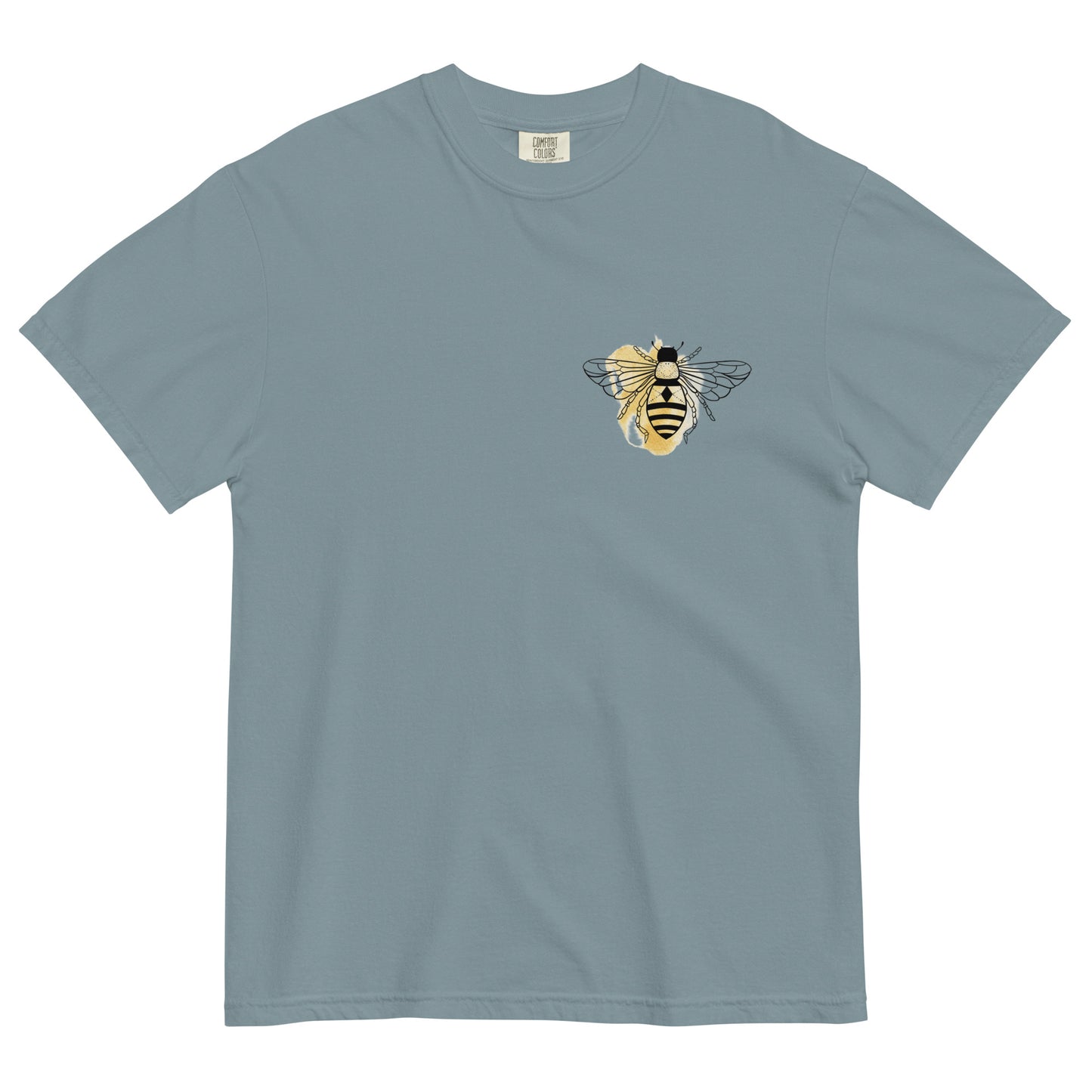 Golden Honey Bee-Unisex garment-dyed heavyweight t-shirt