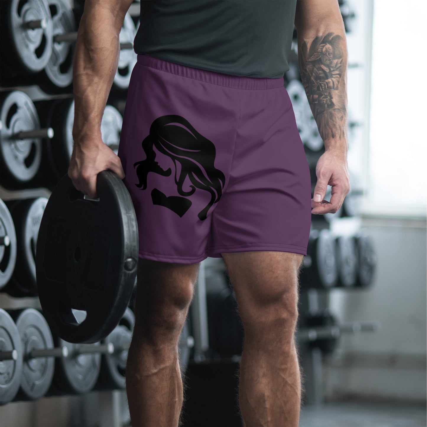 Deep Purple Dream-Men's Recycled Athletic Shorts