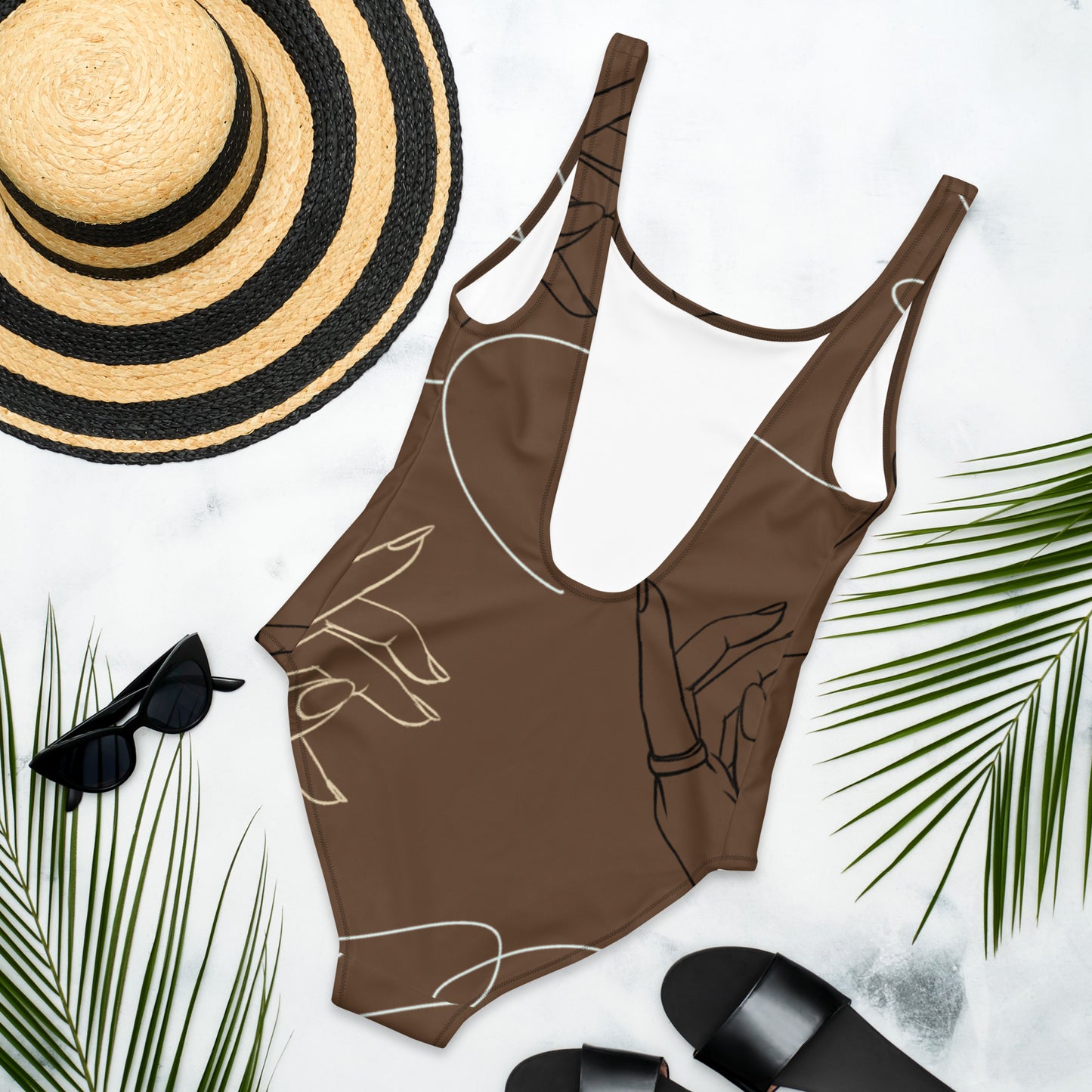 Guiding Hands-One-Piece Swimsuit