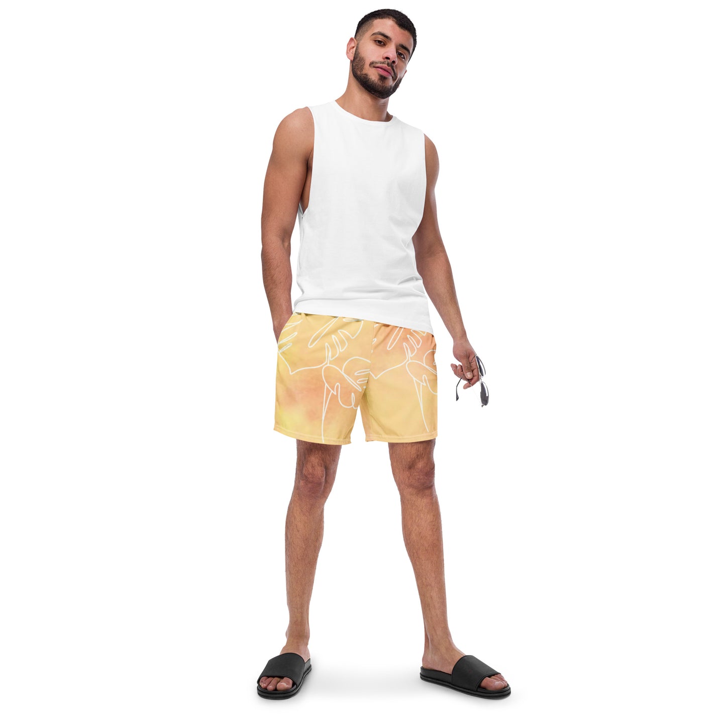 Sunset Swim-Men's Swim Trunks