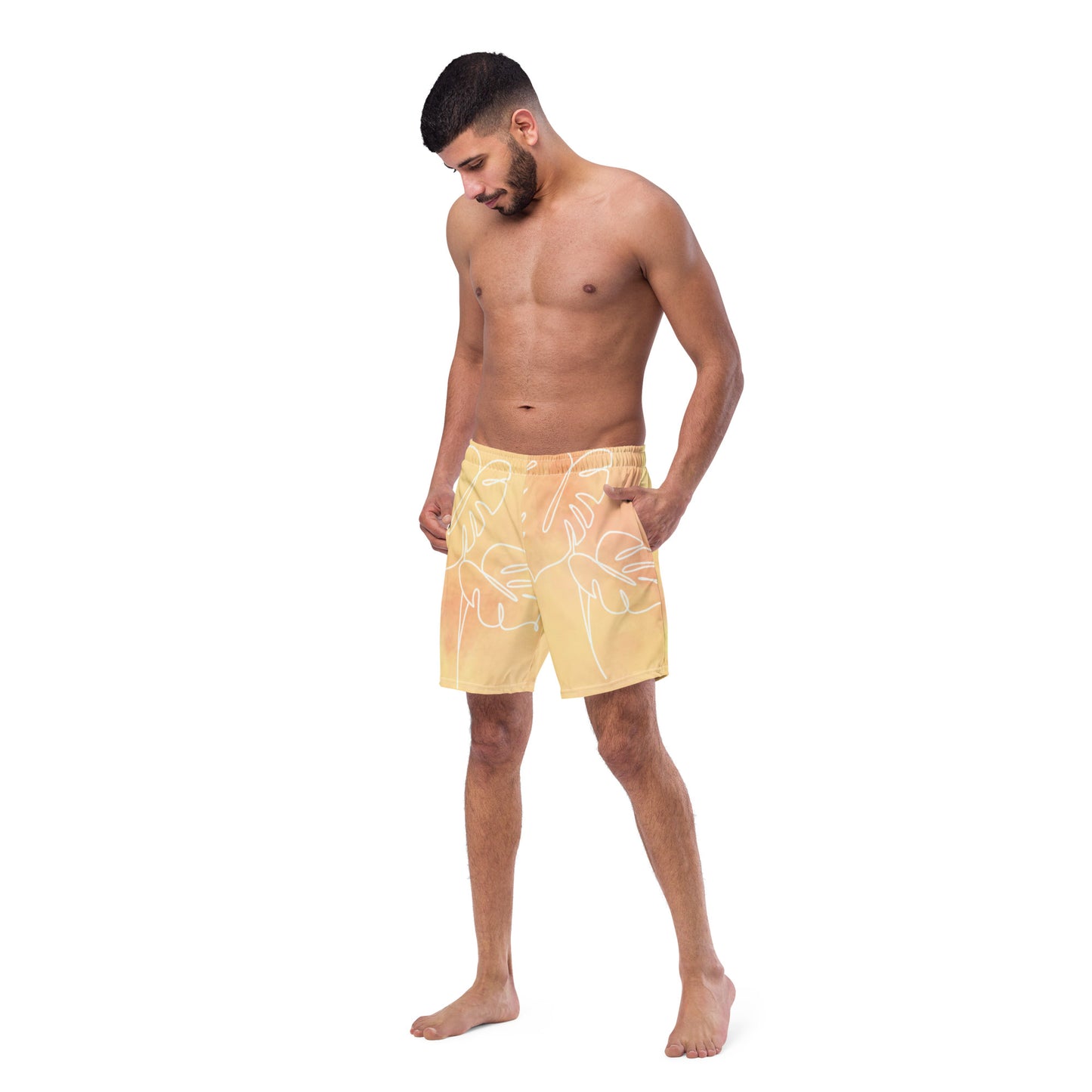 Sunset Swim-Men's Swim Trunks