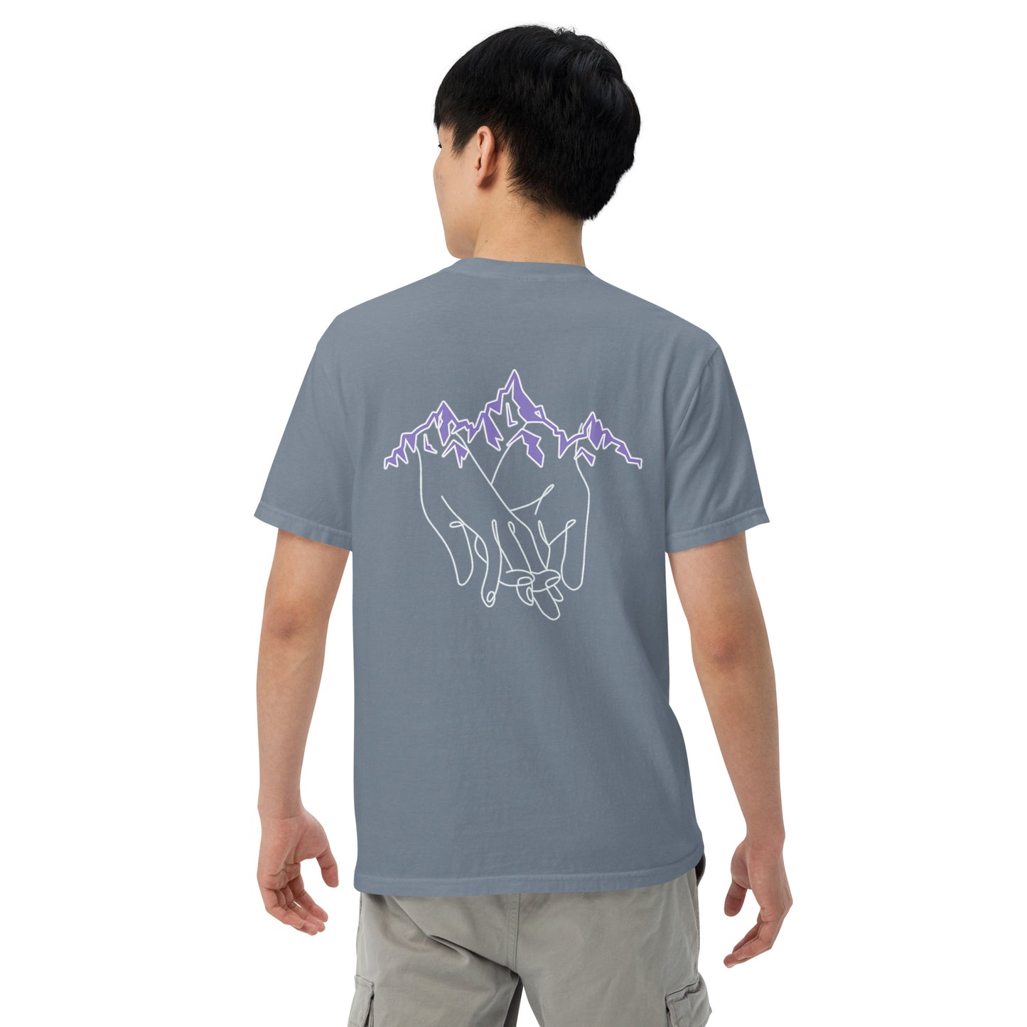 Mountain Hands-Unisex Heavyweight T-shirt