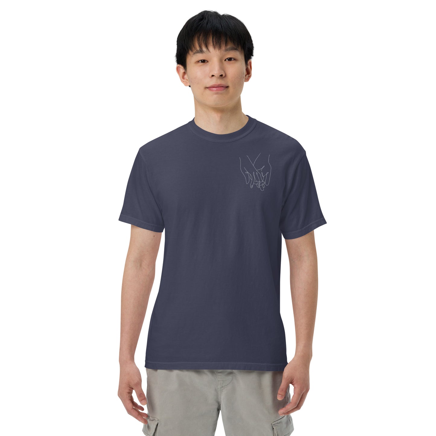 Mountain Hands-Unisex Heavyweight T-shirt